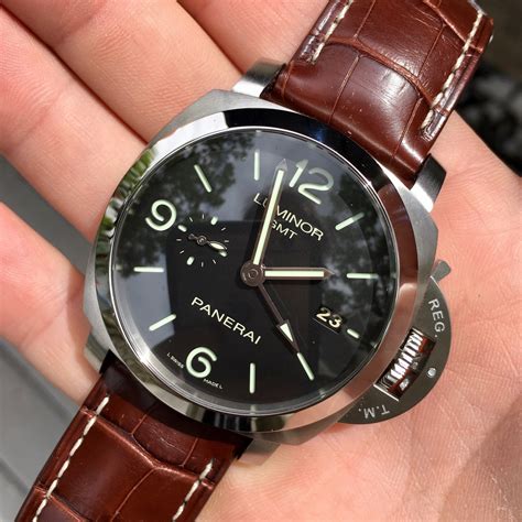 2nd hand panerai 320|Review: Luminor GMT 1950 3 Days Automatic (PAM 320).